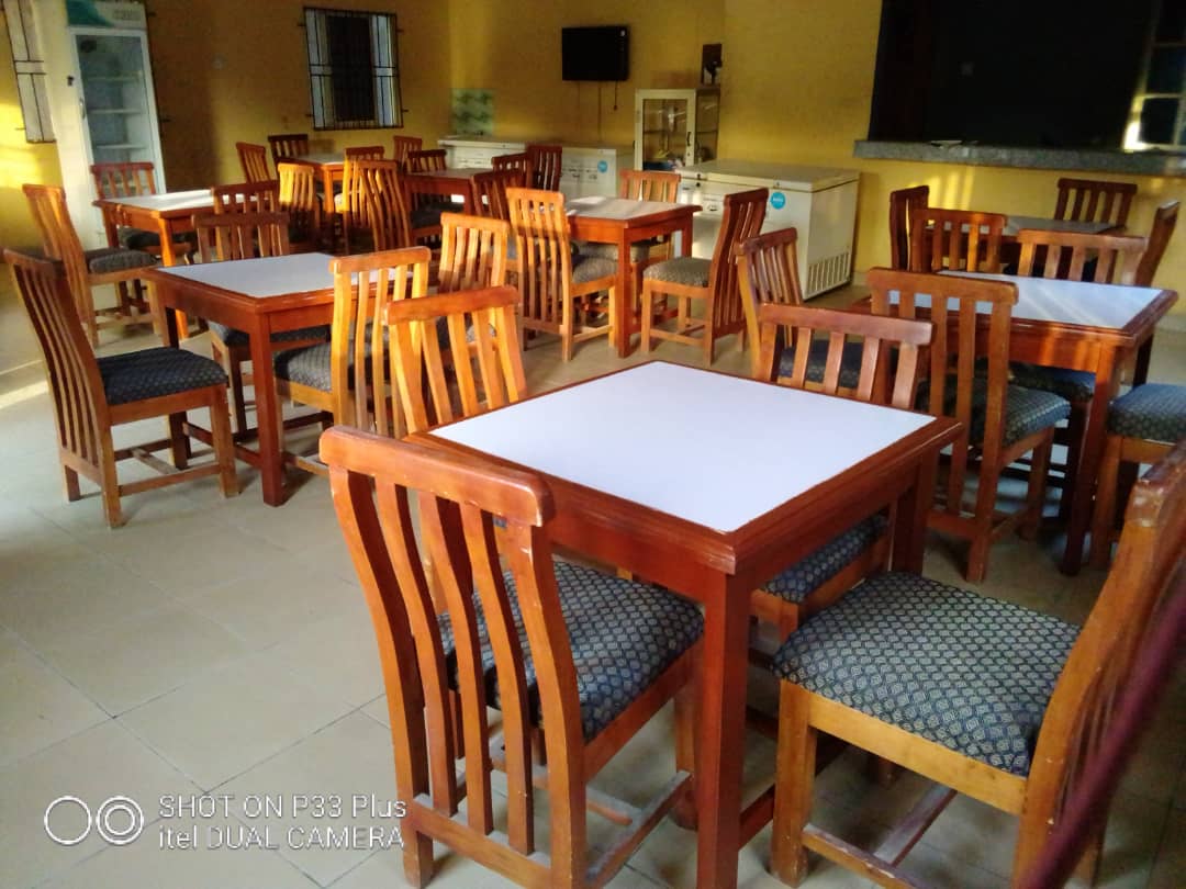 Student cafeteria at Maranatha University Lagos