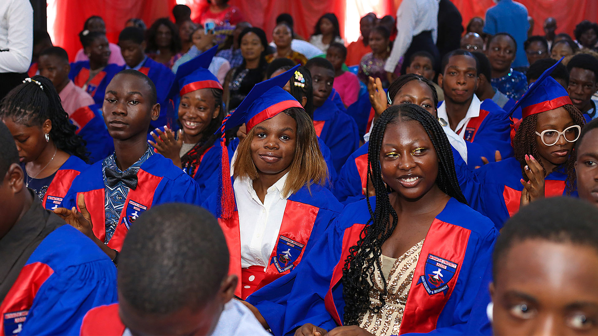 Young students enjoying life at Maranatha University Lagos