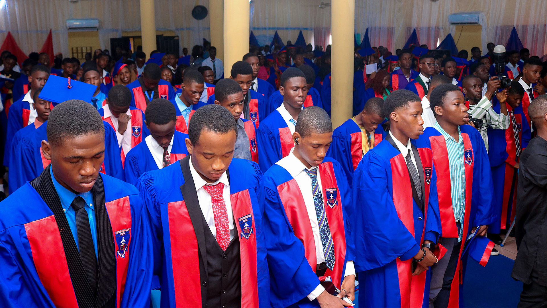 Young Black students studying and socialising on campus