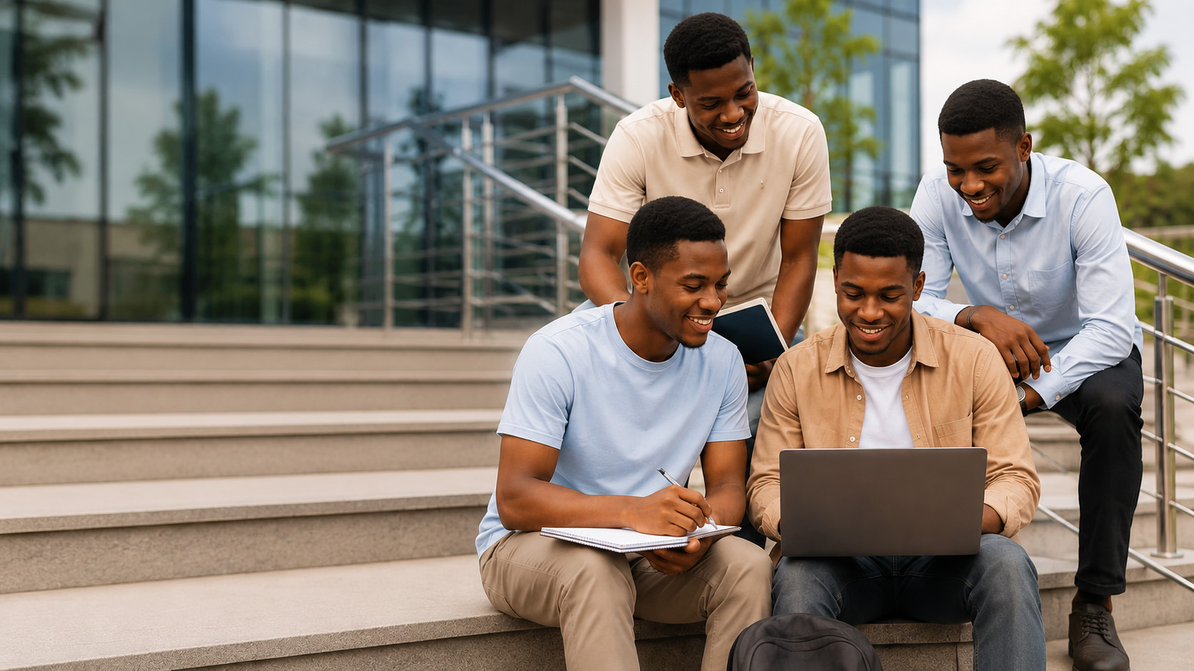 Students at Maranatha University Lagos